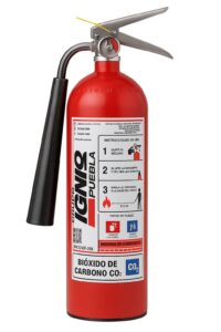 Extintor de CO₂ 5 lb